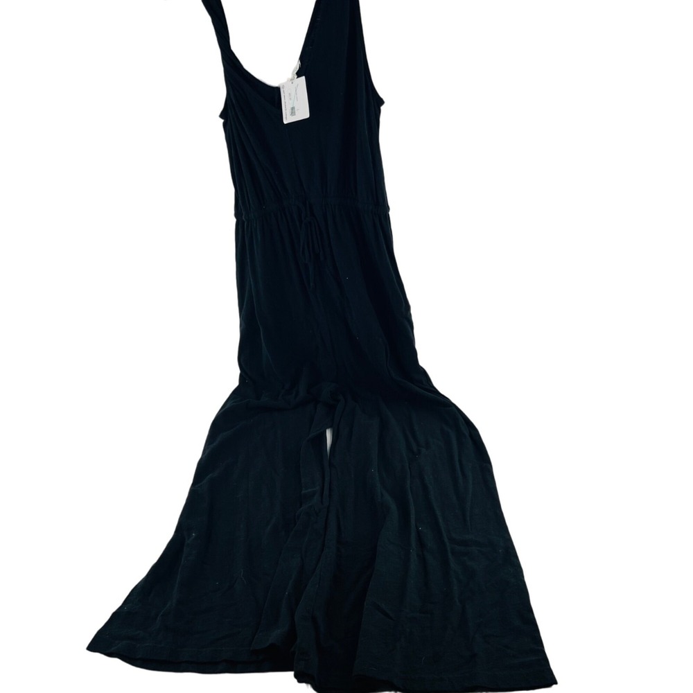 Z Supply Women's size Large Jumpsuit Jumper Knit Black Wide legs NWT